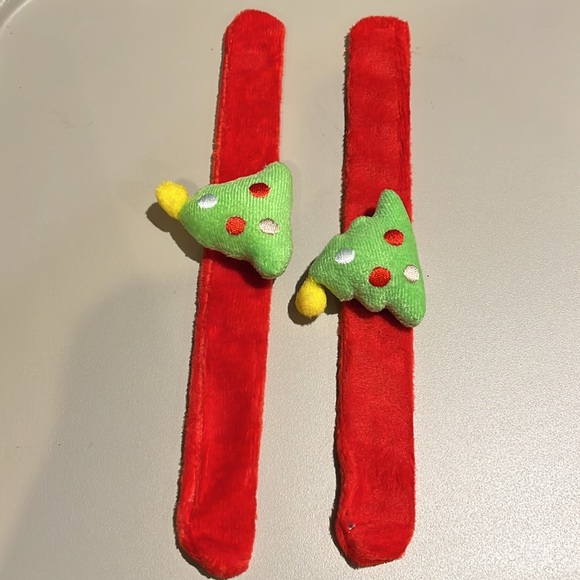 Set of two Snap Bracelets of Christmas Tree NIP - Picture 2 of 3